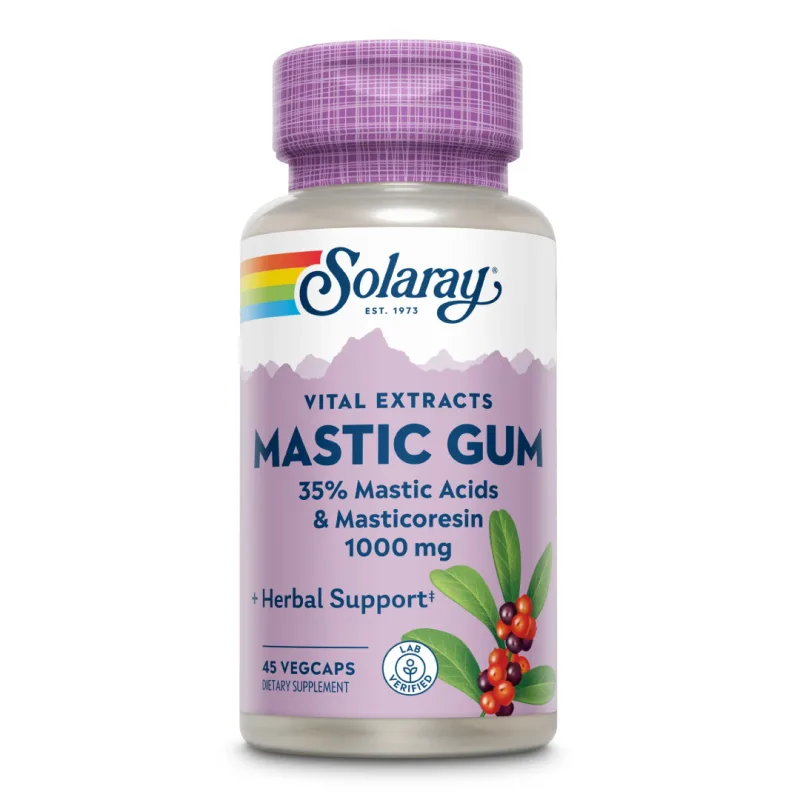 Mastic Gum Solaray, 45 capsule, Secom — preț și oferte