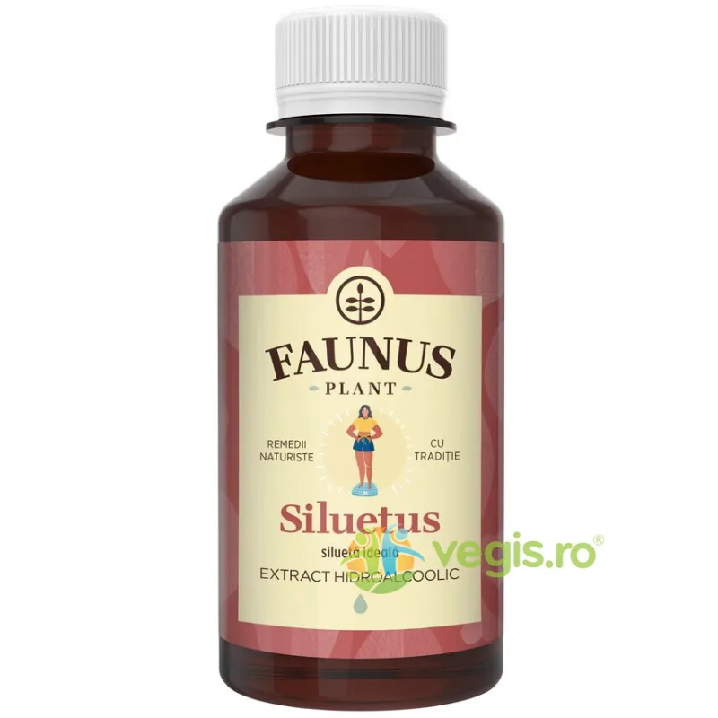 Tinctura Siluetus (Silueta Ideala) 200ml FAUNUS PLANT — preț și oferte