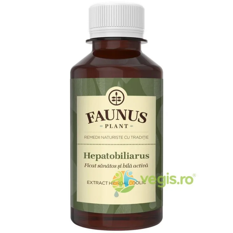 Tinctura Hepatobiliarus (Ficat sanatos si bila activa) 200ml FAUNUS PLANT — preț și oferte