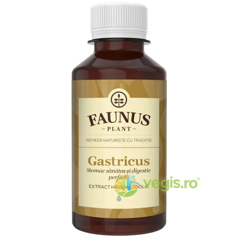 Tinctura Gastricus (Stomac sanatos si digestie perfecta) 200ml FAUNUS PLANT — preț și oferte