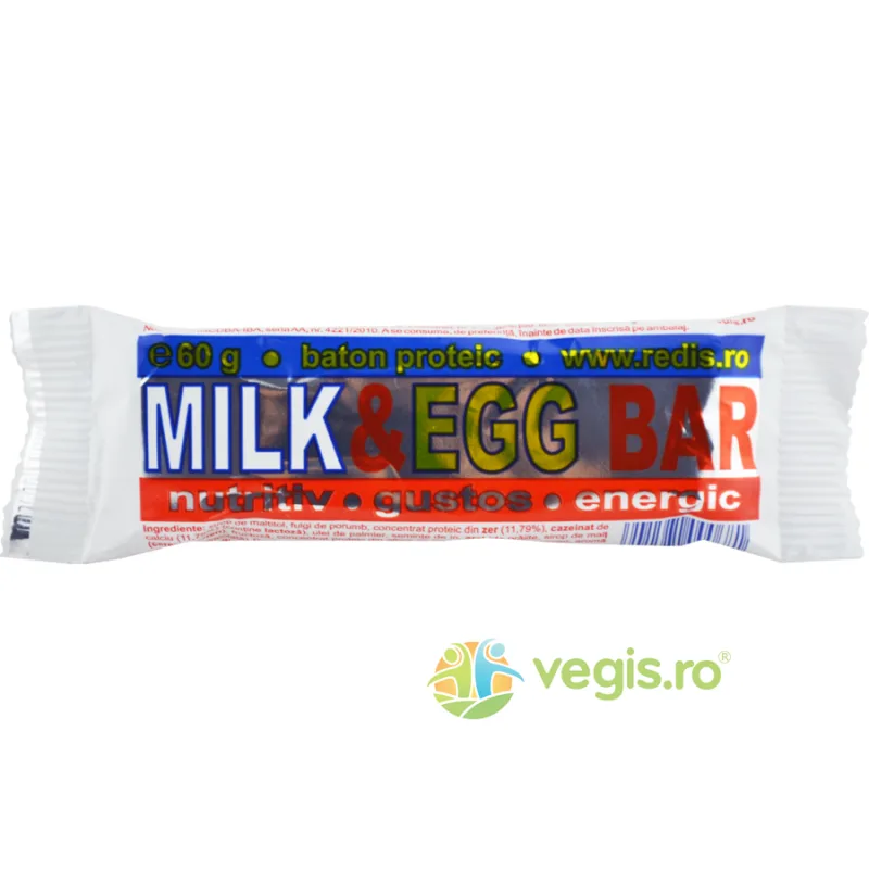 Baton Proteic Milk & Egg 60g Redis — preț și oferte