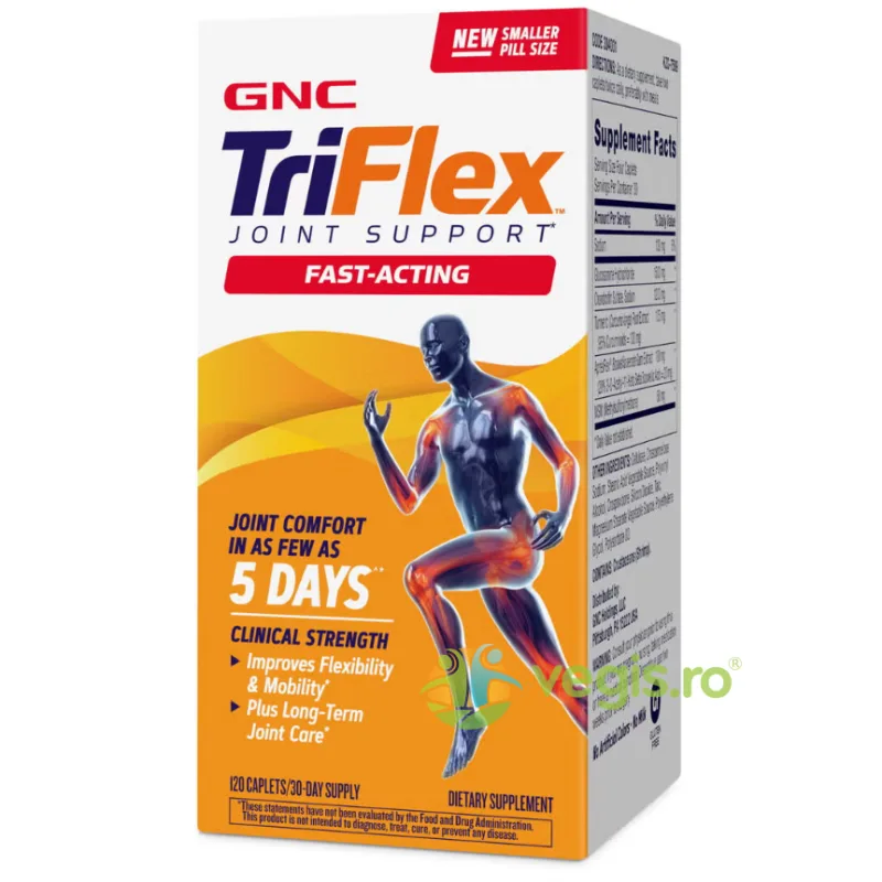 TriFlex Formula Pentru Sanatatea Articulatiilor 120tb GNC — preț și oferte