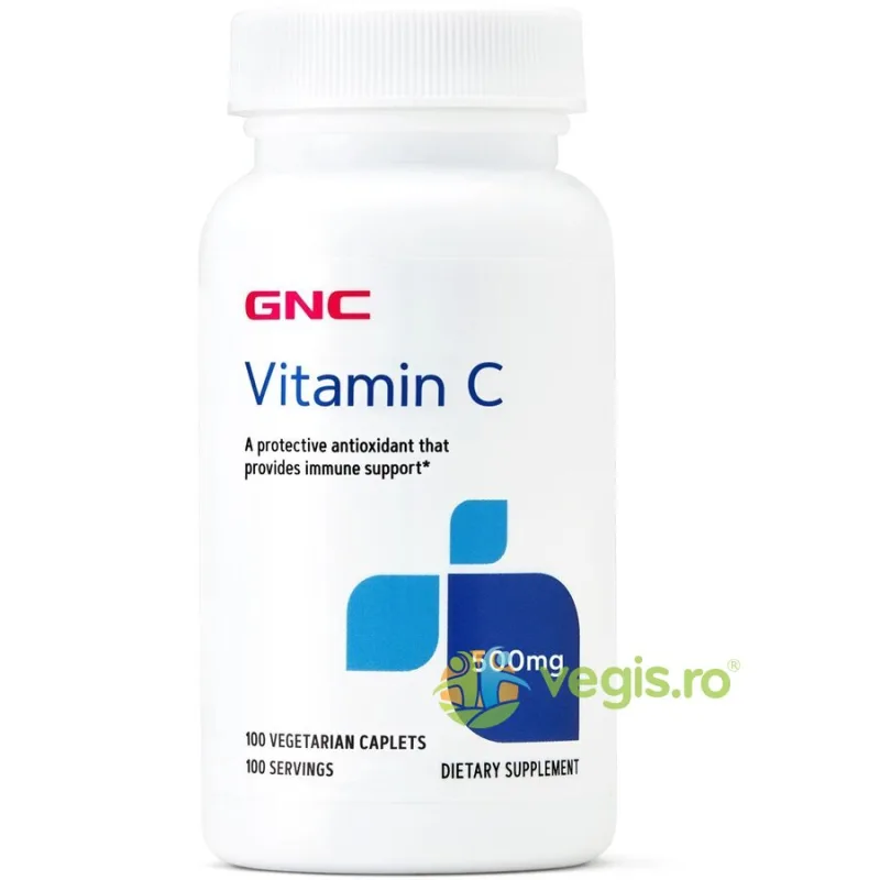 Vitamina C 500mg 100tb vegetale GNC — preț și oferte