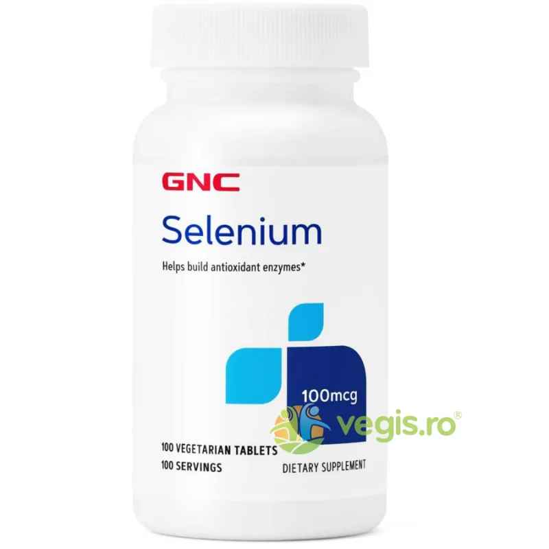 Seleniu 100mcg 100tb vegetale GNC — preț și oferte