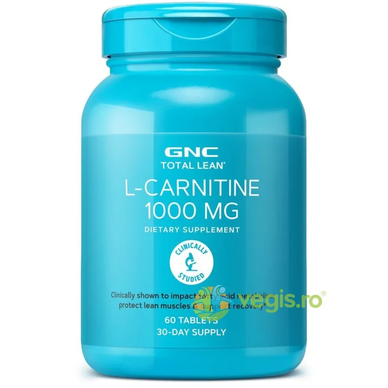 L-Carnitina Total Lean 1000mg 60tb GNC — preț și oferte