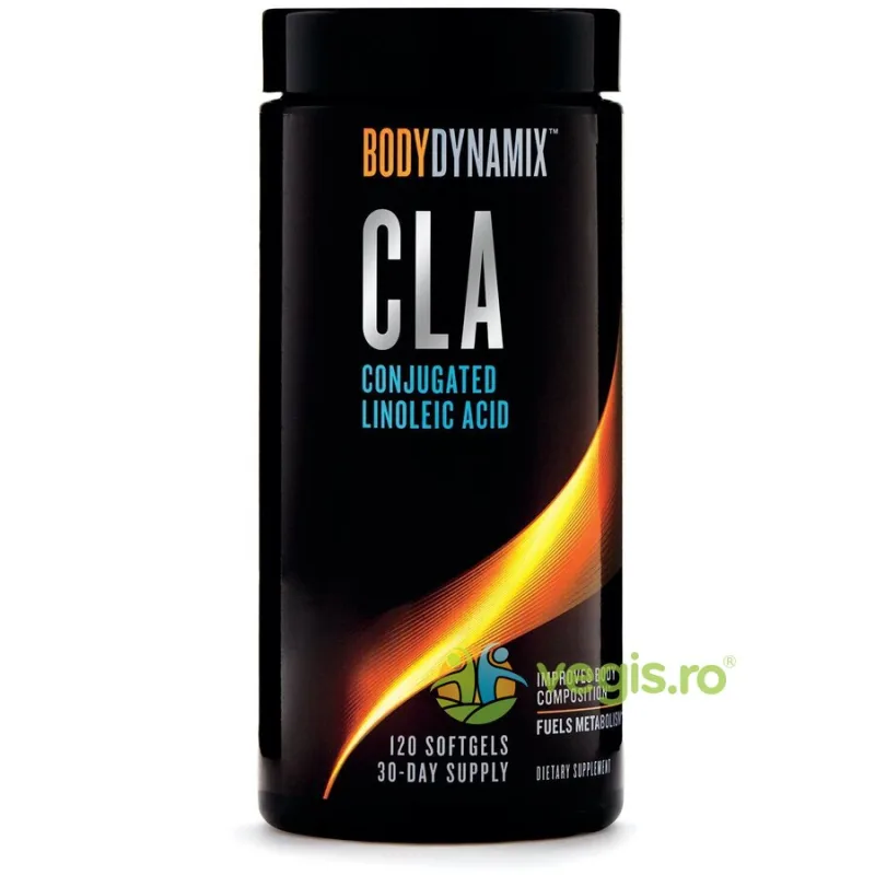 CLA-Acid Linoleic Conjugat (CLA Conjugated Linoleic Acid) BodyDynamix 120cps moi GNC — preț și oferte