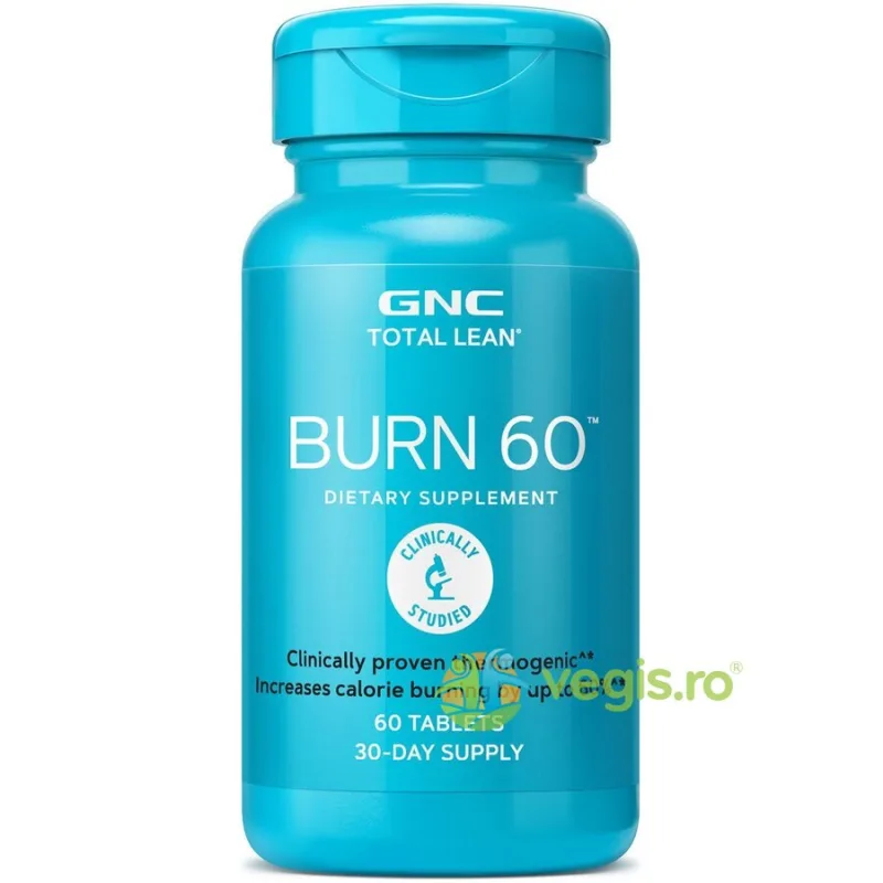 Burn 60 Formula Termogenica pentru Stimularea Metabolismului Total Lean 60tb GNC — preț și oferte