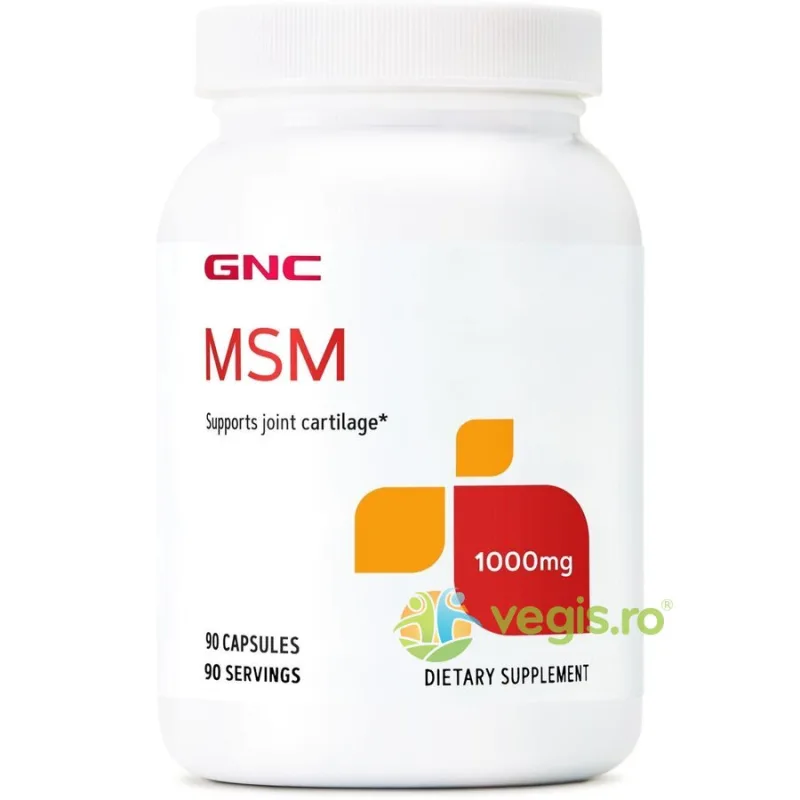 MSM 1000mg 90cps GNC — preț și oferte