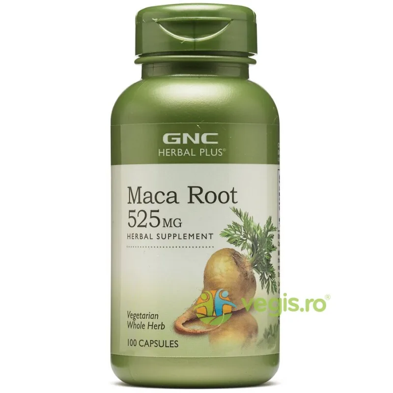 Maca Root (Radacina de Maca) Herbal Plus 100cps GNC — preț și oferte
