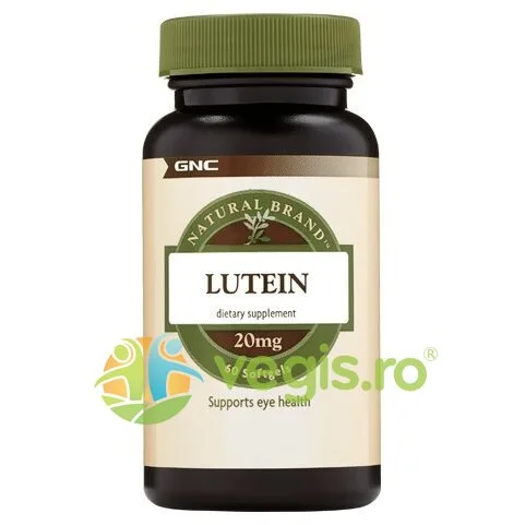 Luteina Natural Brand 20mg 60cps moi GNC — preț și oferte
