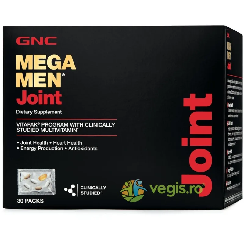 Sanatatea Articulatiilor pentru Barbati Mega Men Joint 30buc GNC — preț și oferte