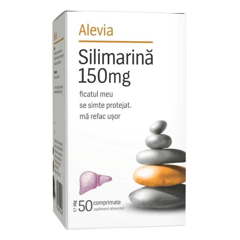 Alevia Silimarina 150 mg, 50 comprimate — preț și oferte