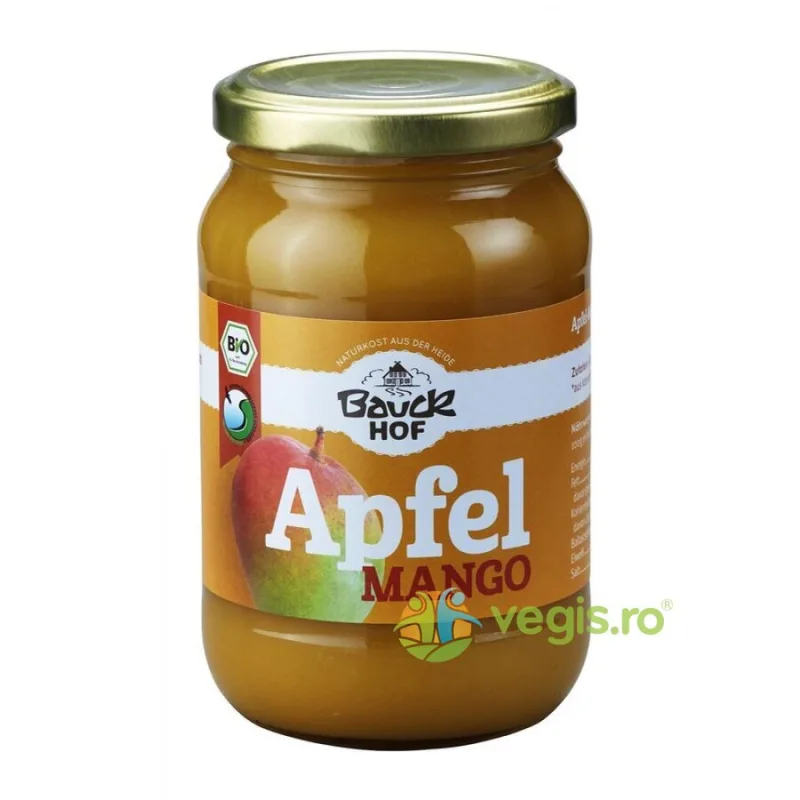 Piure de Mere si Mango Fara Zahar Ecologic/Bio 360g BAUCKHOF — preț și oferte