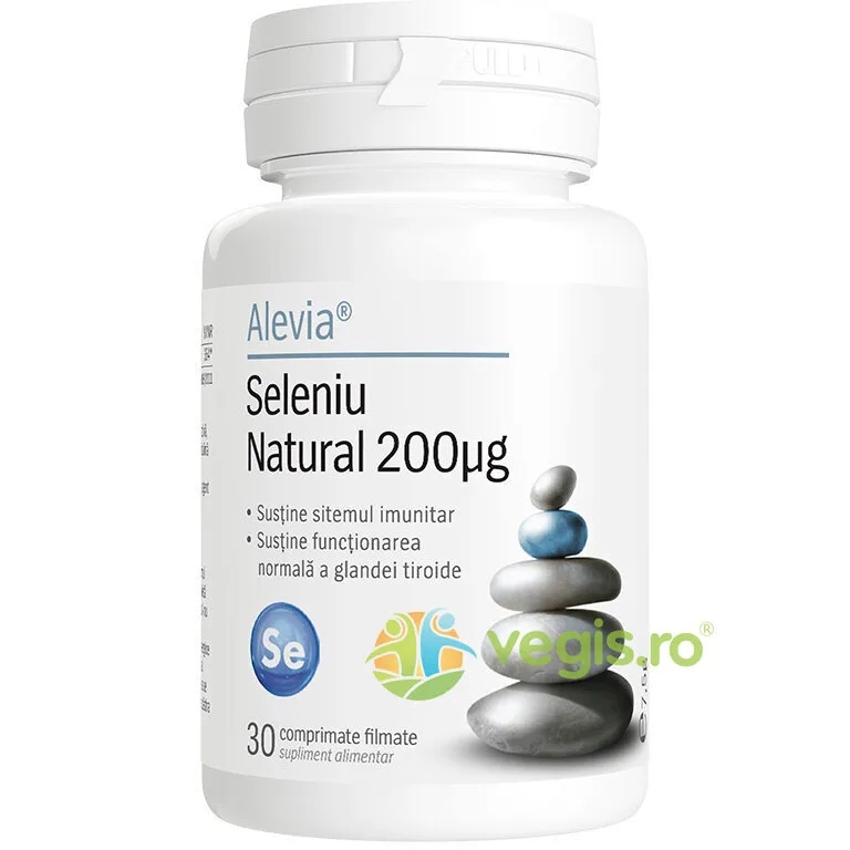Seleniu Natural 200mg 30cpr ALEVIA — preț și oferte