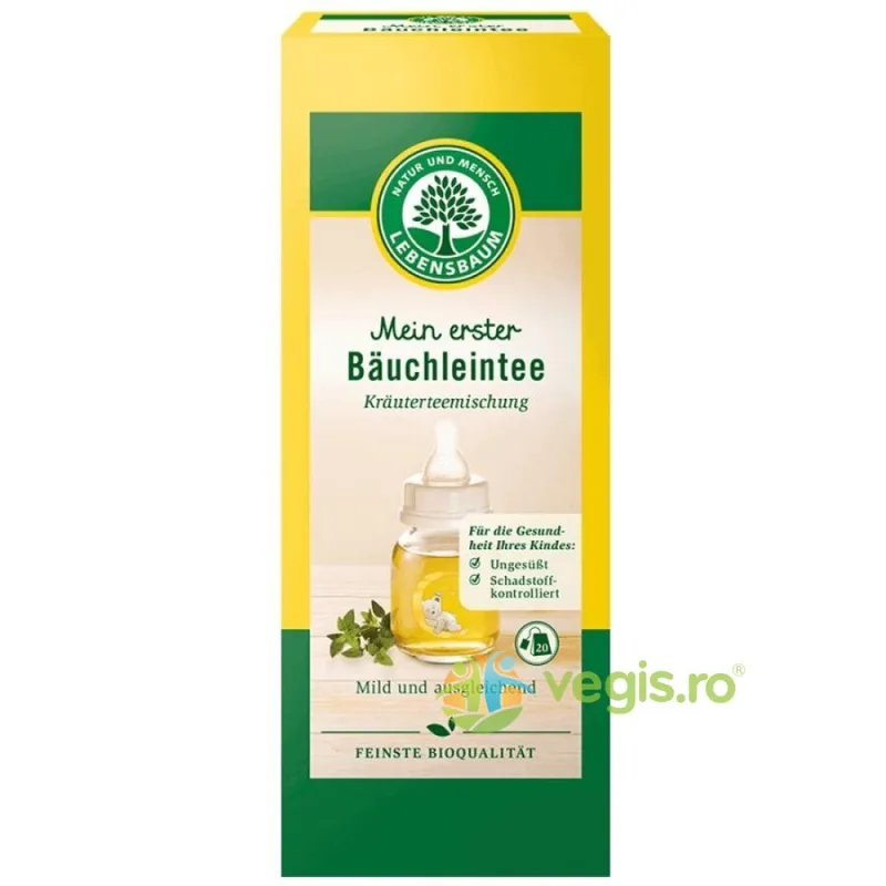 Ceai pentru Burtica Bebelusilor Ecologic/Bio 30g LEBENSBAUM — preț și oferte
