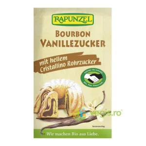 Zahar Alb cu Vanilie Bourbon Ecologic/Bio 4x8g