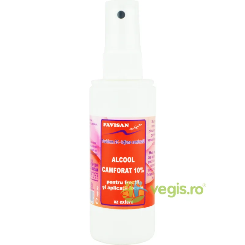 Lotiune Camforata 10% Alcool Faviderm AC 100ml Favisan — preț și oferte