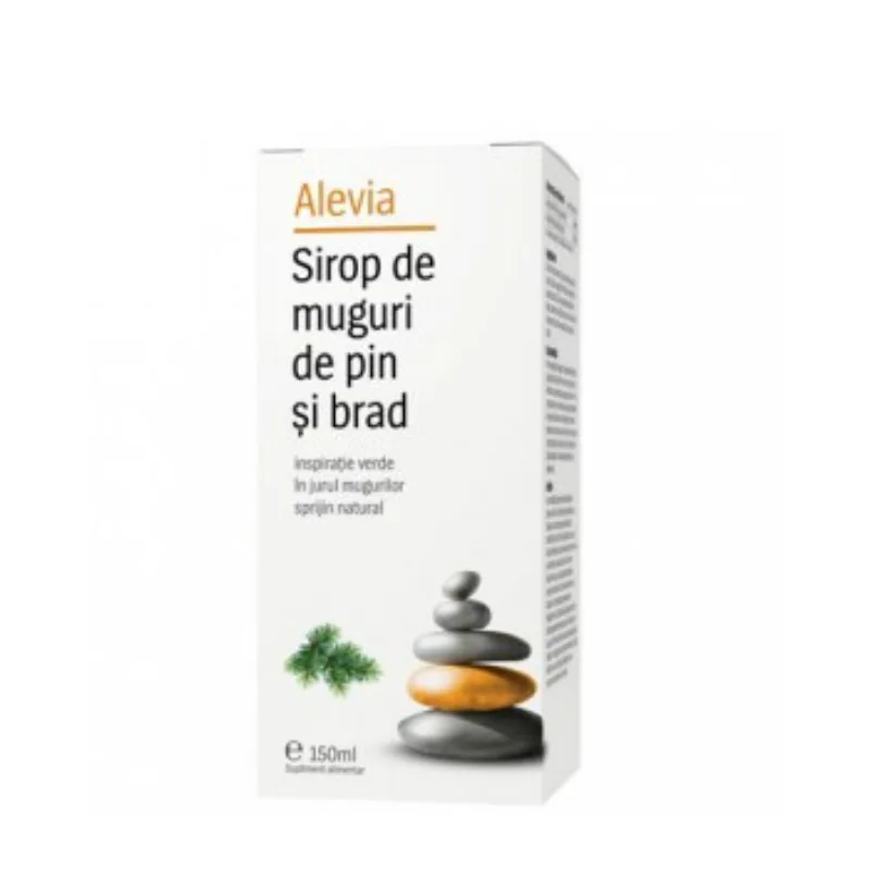 Alevia SIROP DE MUGURI DE PIN SI BRAD, 150 ml — preț și oferte