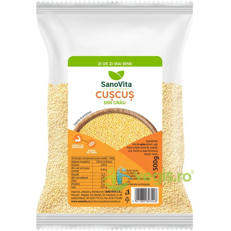 Cus Cus 500g SANOVITA — preț și oferte