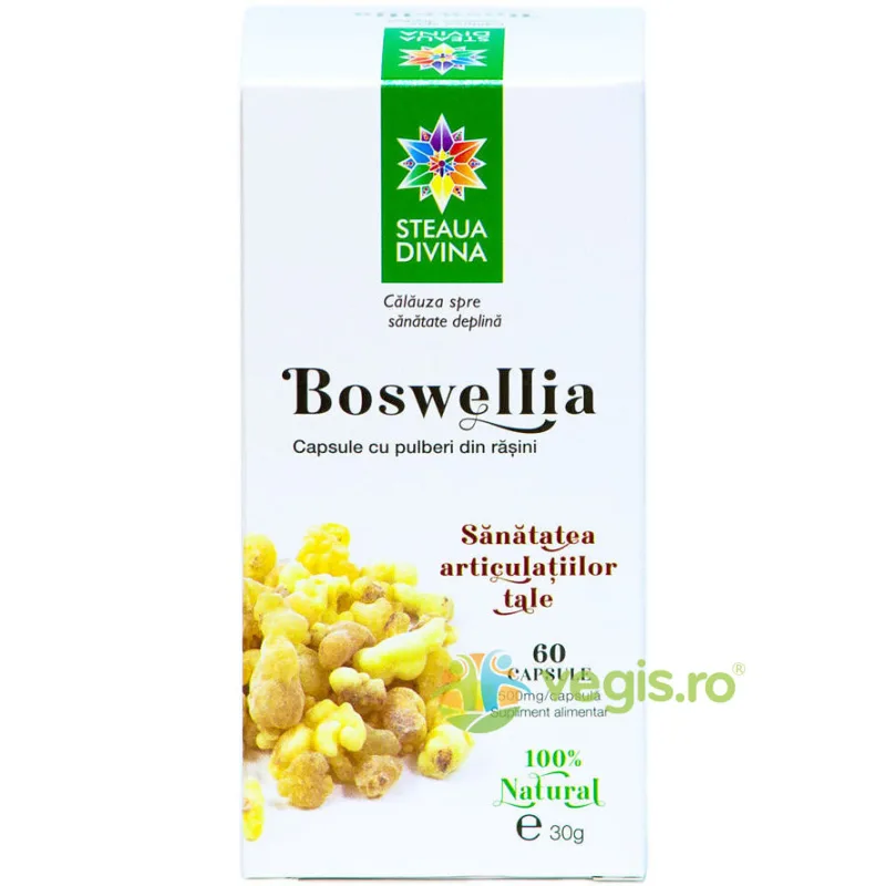 Boswellia 60cps STEAUA&nbsp;DIVINA — preț și oferte