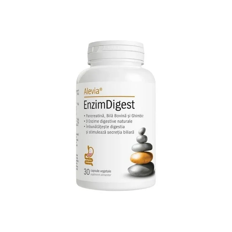 EnzimDigest, 30 capsule, Alevia — preț și oferte