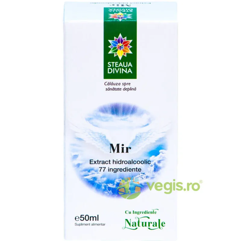 Mir Extract Hidroalcoolic 77 Ingrediente 50ml STEAUA&nbsp;DIVINA — preț și oferte