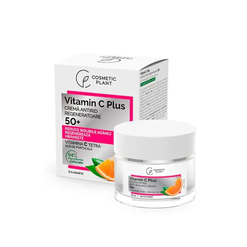 Cosmetic Plant Crema regeneratoare 50+ Vitamin C Plus, 50ml — preț și oferte