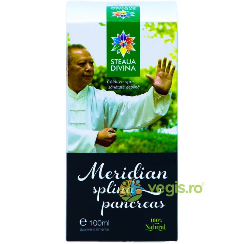 Tinctura Meridian Splina si Pancreas 100ml STEAUA DIVINA — preț și oferte
