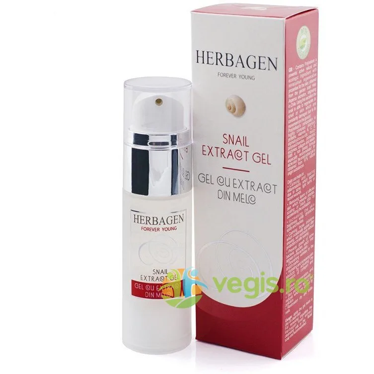 Gel pentru Ten cu Extract de Melc 30ml Herbagen — preț și oferte
