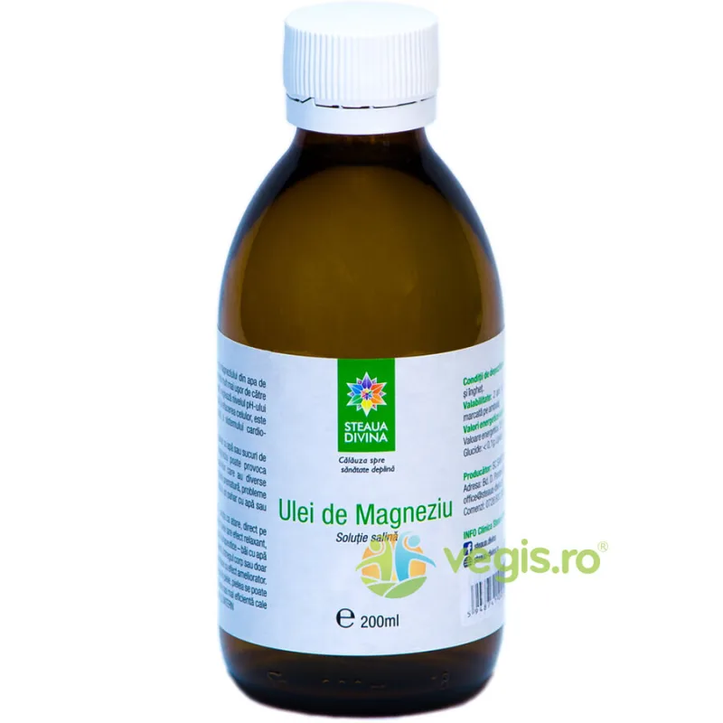 Ulei de Magneziu Uz Intern 200ml STEAUA DIVINA — preț și oferte