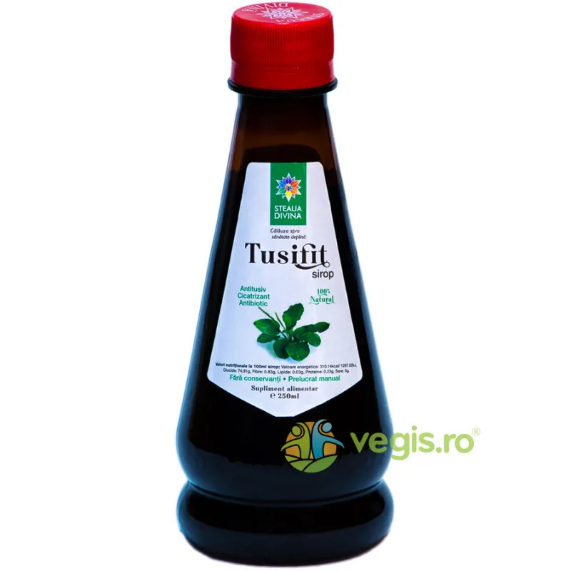 Tusifit Sirop Natural de Tuse 250ml STEAUA DIVINA — preț și oferte