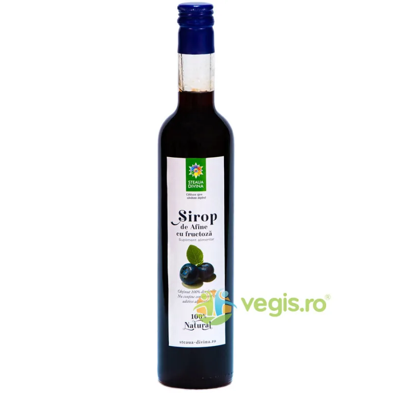 Sirop de Afine cu Fructoza 500ml STEAUA&nbsp;DIVINA — preț și oferte