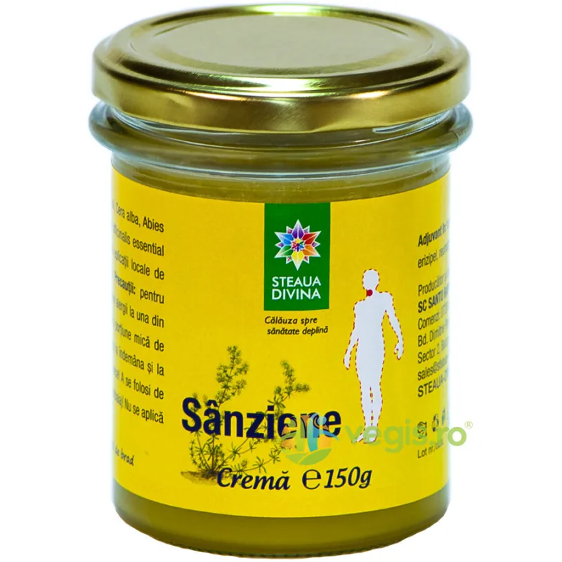 Unguent cu Sanziene 150g STEAUA DIVINA — preț și oferte