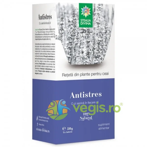 Ceai Antistres 50g STEAUA&nbsp;DIVINA — preț și oferte