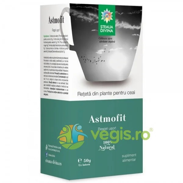Ceai Astmofit 50g STEAUA&nbsp;DIVINA — preț și oferte