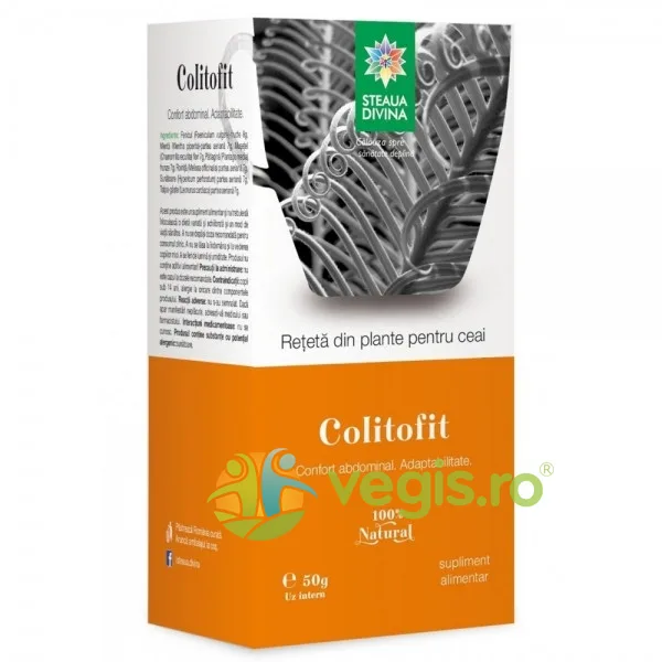 Ceai Colitofit 50g STEAUA&nbsp;DIVINA — preț și oferte