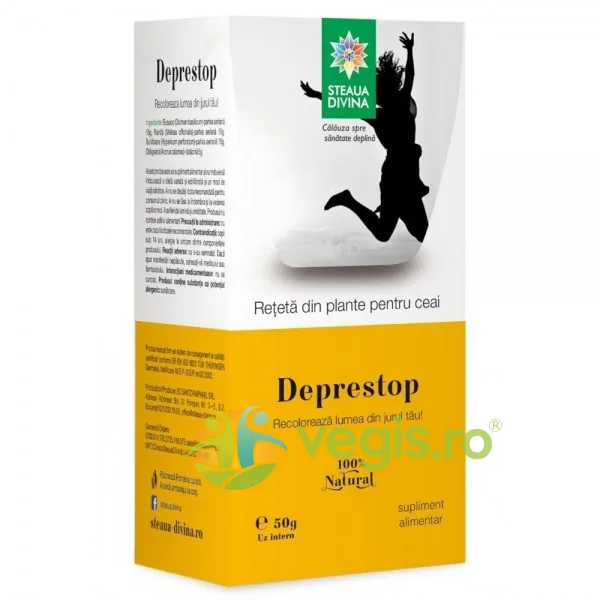 Ceai Deprestop 50g STEAUA&nbsp;DIVINA — preț și oferte