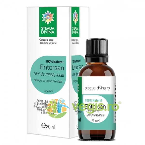 Entorsan Ulei de Masaj Local 20ml STEAUA&nbsp;DIVINA — preț și oferte