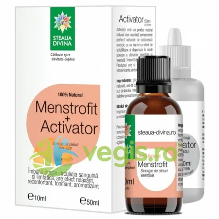 Menstrofit 10ml + Activator 50ml STEAUA&nbsp;DIVINA — preț și oferte