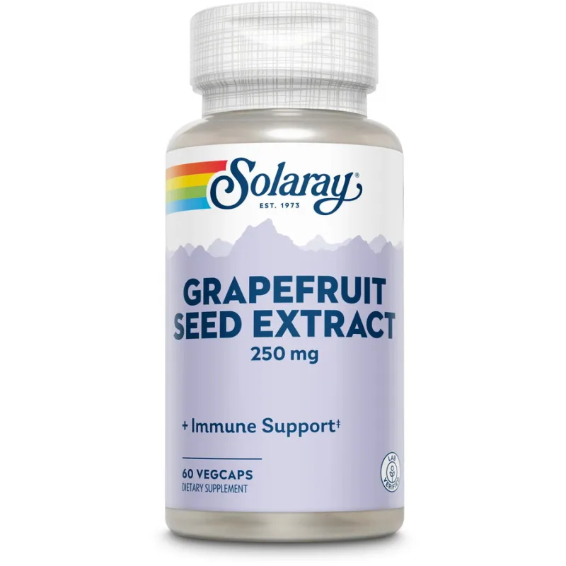 Grapefruit Seed Extract 60cps Secom, Solaray — preț și oferte