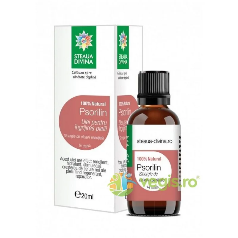 Psorilin Ulei pentru Ingrijirea Pielii 20ml STEAUA DIVINA — preț și oferte