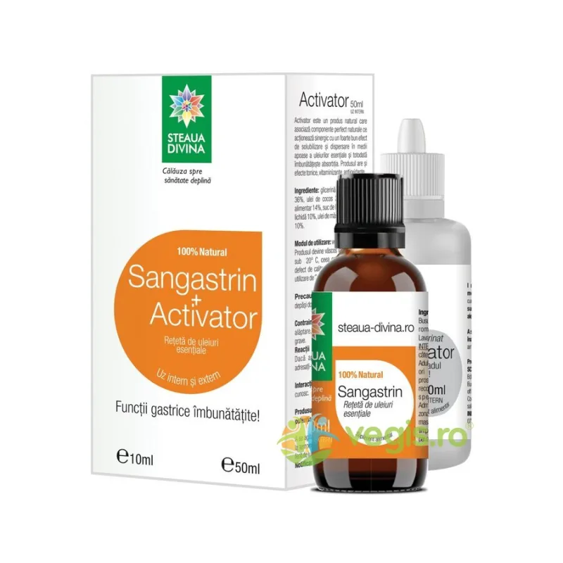 Sangastrin 10ml + Activator 50ml STEAUA DIVINA — preț și oferte