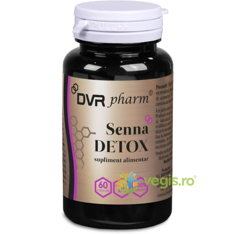 Senna Detox 60cps DVR&nbsp;PHARM — preț și oferte