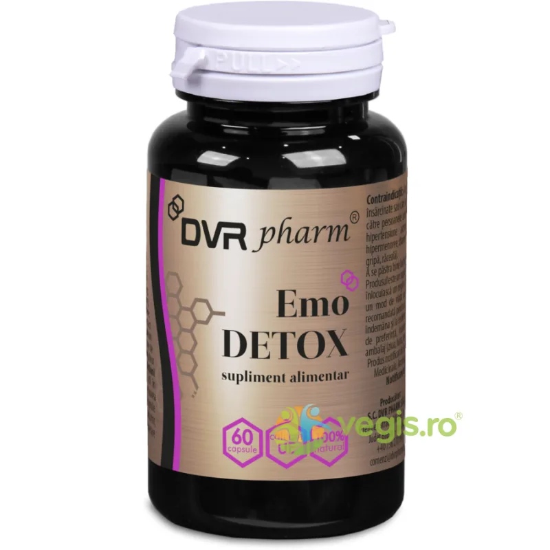 Emo Detox 60cps DVR&nbsp;PHARM — preț și oferte