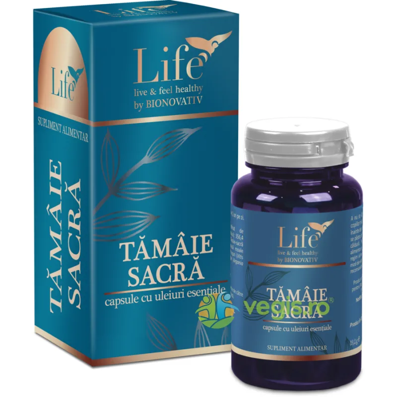 Tamaie Sacra (Capsule cu Uleiuri Esentiale) 30cps BIONOVATIV — preț și oferte