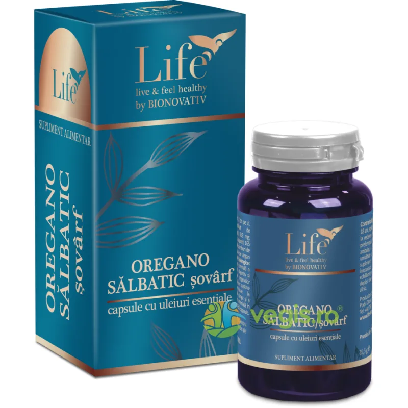 Oregano Salbatic (Capsule cu Uleiuri Esentiale) 30cps BIONOVATIV — preț și oferte
