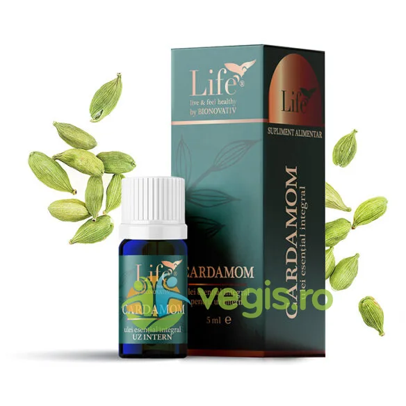 Ulei Esential de Cardamom pentru Uz Intern 5ml BIONOVATIV — preț și oferte