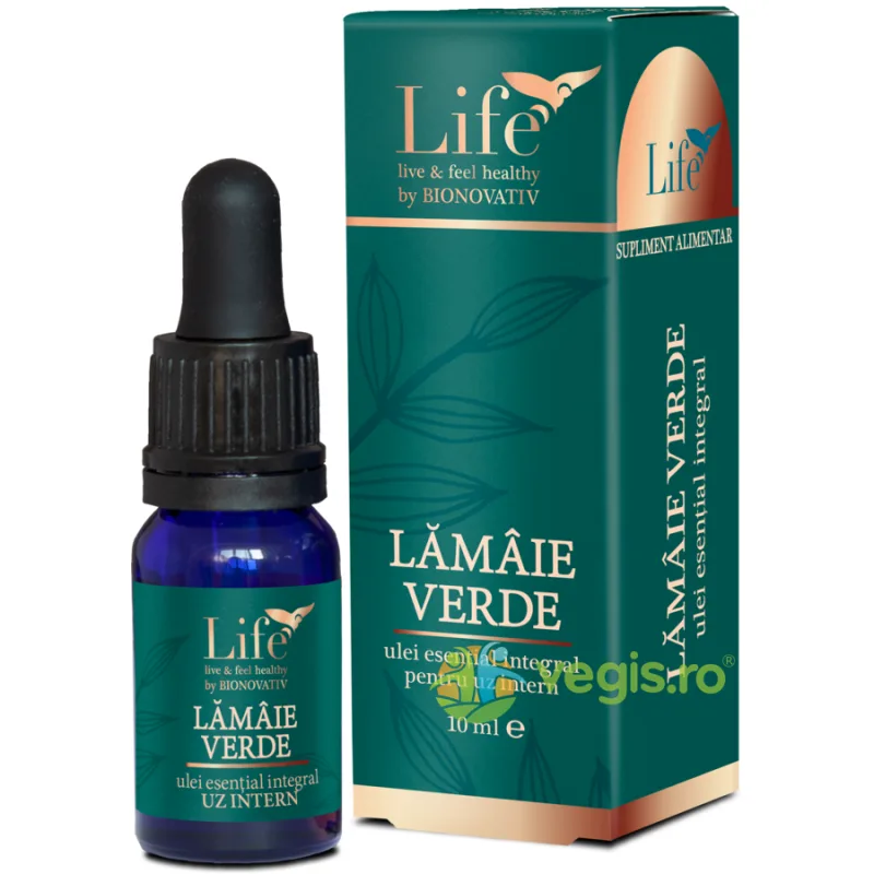 Ulei Esential de Lamaie Verde pentru Uz intern 10ml BIONOVATIV — preț și oferte