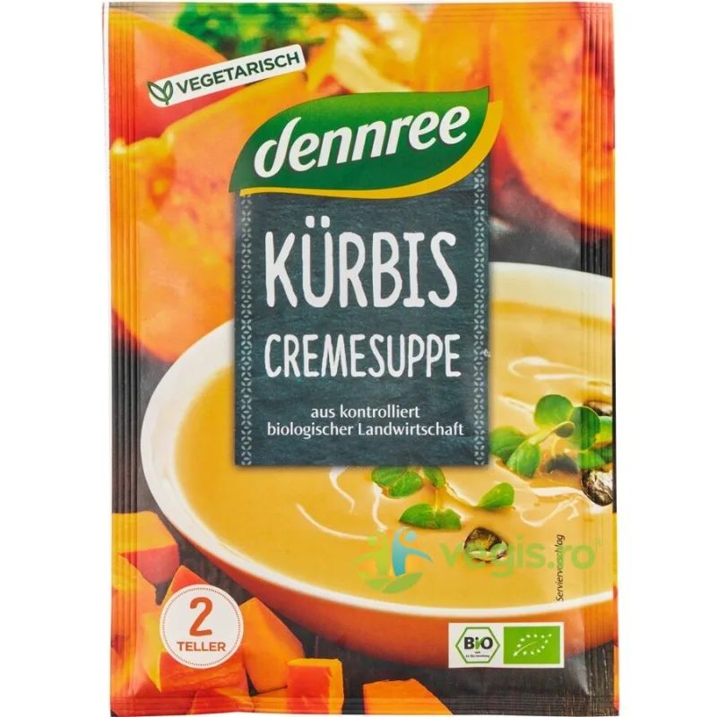Supa Crema de Dovleac Ecologica/Bio 40g Dennree — preț și oferte
