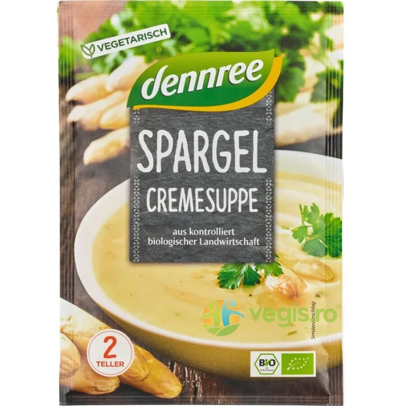 Supa Crema de Sparanghel Ecologica/Bio 45g Dennree — preț și oferte